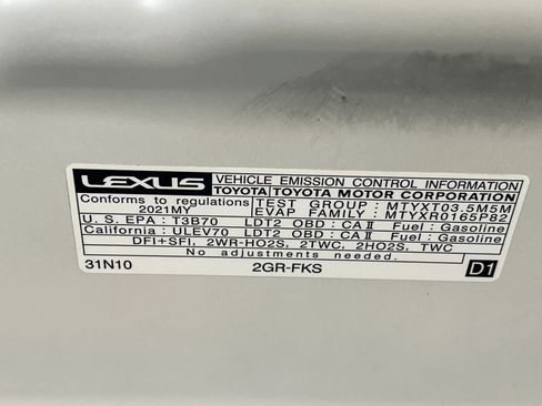 Used 2021 Lexus RX 350L FWD w/ Premium Package image 32