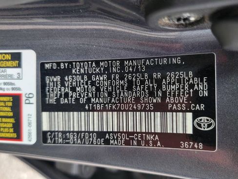 Used 2013 Toyota Camry LE FWD image 29