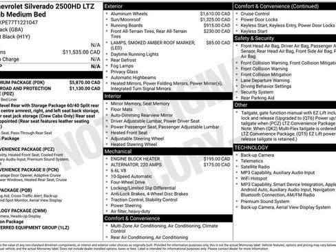 New 2026 Chevrolet Silverado 2500 LTZ w/ LTZ Premium Package AWD/4WD image 28