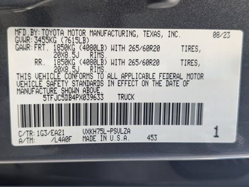 Used 2023 Toyota Tundra Limited w/ TRD Off-Road Package AWD/4WD image 28