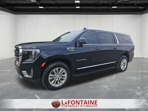 Certified 2023 GMC Yukon XL SLT w/ SLT Premium Package AWD/4WD image 1