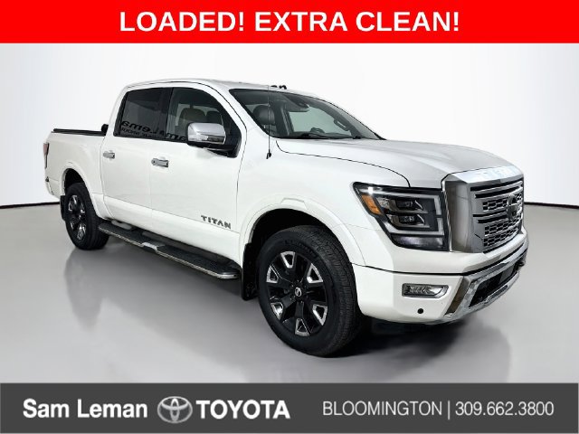 Used 2021 Nissan Titan Platinum Reserve w/ Moonroof Package AWD/4WD image 1