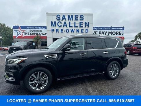 Used 2022 INFINITI QX80 Luxe w/ Cargo Package AWD/4WD image 2