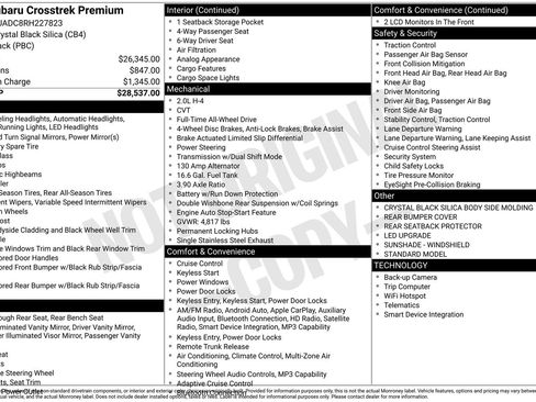 Used 2024 Subaru Crosstrek 2.0i Premium image 30