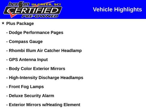 Used 2023 Dodge Challenger R/T w/ Plus Package RWD image 3