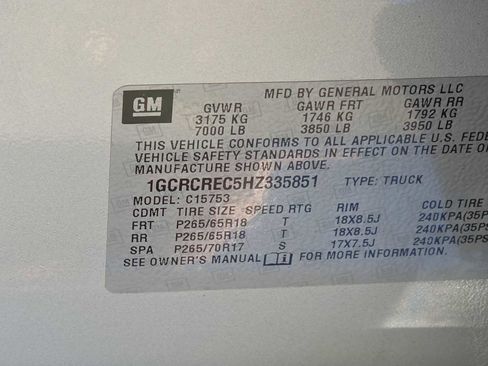 Used 2017 Chevrolet Silverado 1500 LT w/ All Star Edition image 15