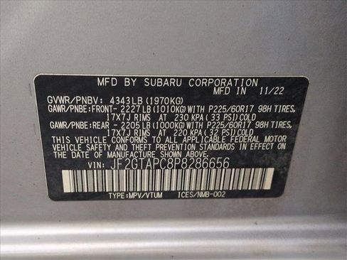 Used 2023 Subaru Crosstrek 2.0i Premium image 27