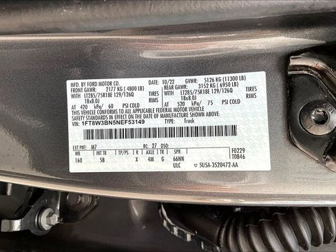 Used 2022 Ford F350 Lariat w/ Tremor Off-Road Package image 14