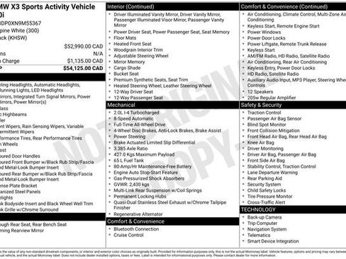 Used 2022 BMW X3 xDrive30i image 7