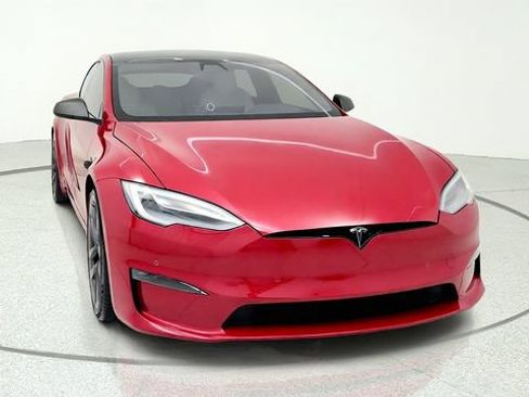 Used 2021 Tesla Model S Plaid AWD/4WD image 2