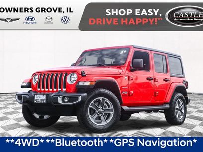 Used 2020 Jeep Wrangler Unlimited Sahara w/ Uconnect 4C Nav & Sound Group