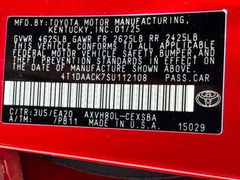 Used 2025 Toyota Camry SE w/ Multimedia Upgrade Package FWD image 30
