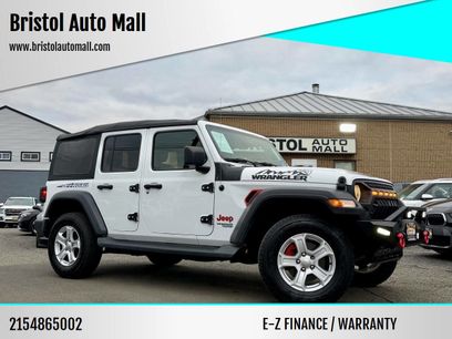 Used 2019 Jeep Wrangler Unlimited Sport S