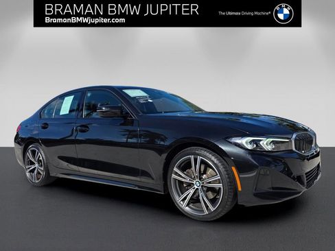 Certified 2023 BMW 330i Sedan w/ Premium Package RWD image 1