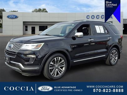 Certified 2019 Ford Explorer Platinum