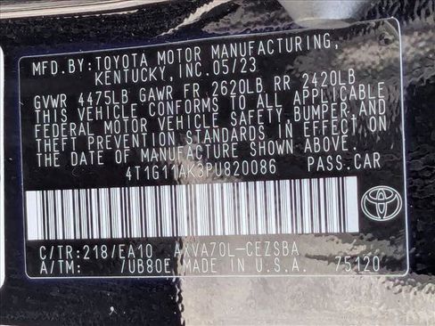 Used 2023 Toyota Camry SE FWD image 16