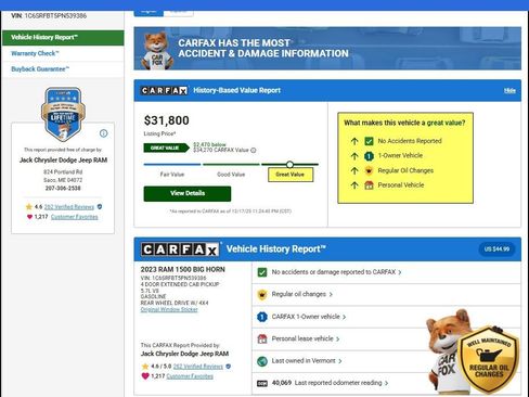 Used 2023 RAM 1500 Big Horn w/ Trailer Tow Group image 12