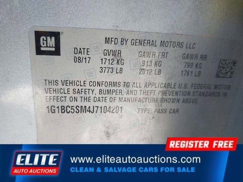 Used 2018 Chevrolet Cruze LS image 17