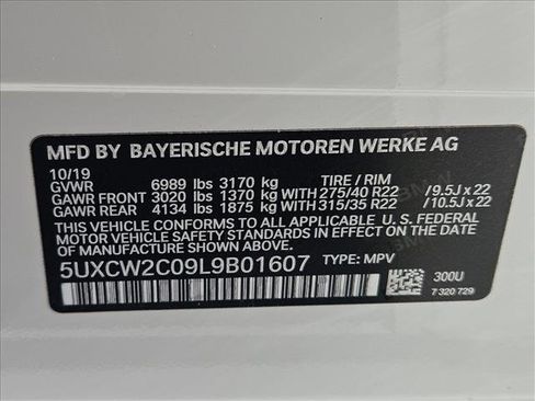 Used 2020 BMW X7 xDrive40i w/ Luxury Seating Package AWD/4WD image 24