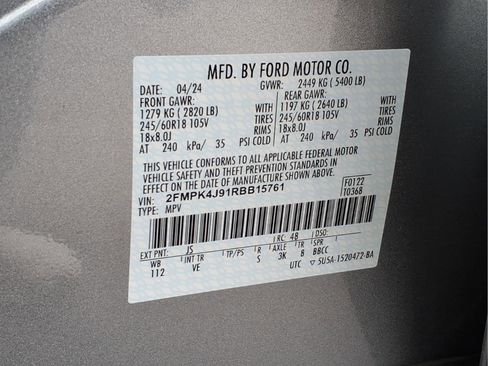 Used 2024 Ford Edge SEL w/ Convenience Package image 23