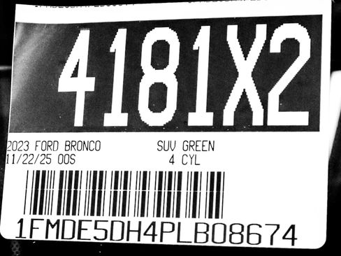 Used 2023 Ford Bronco Outer Banks w/ Sasquatch Package image 26