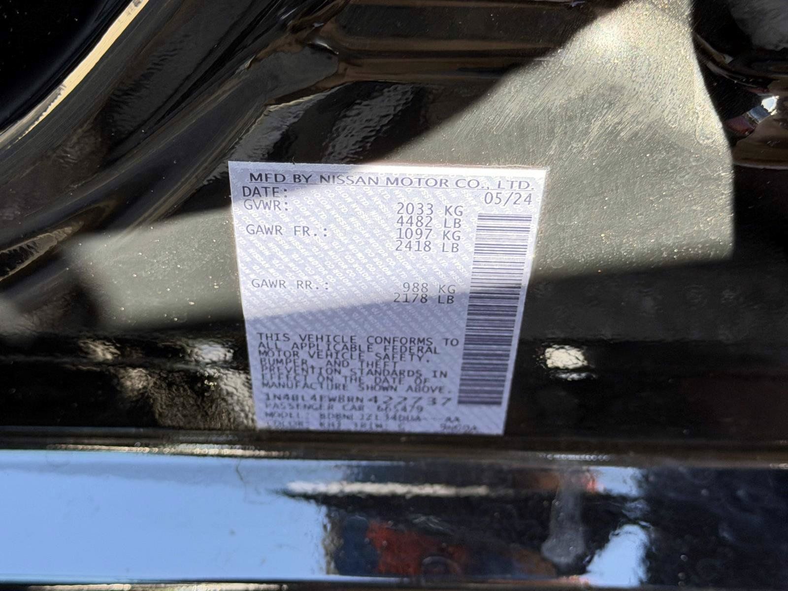 Used 2024 Nissan Altima 2.5 SL AWD/4WD image 17