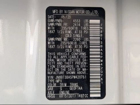 Certified 2023 Nissan Rogue SV FWD image 25