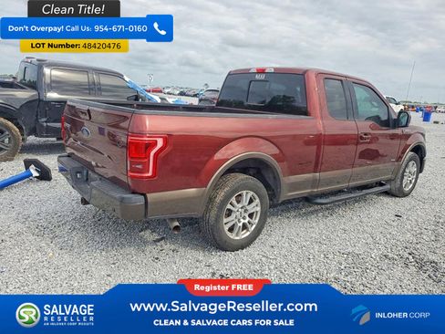 Used 2016 Ford F150 Lariat w/ Equipment Group 501A Mid image 4