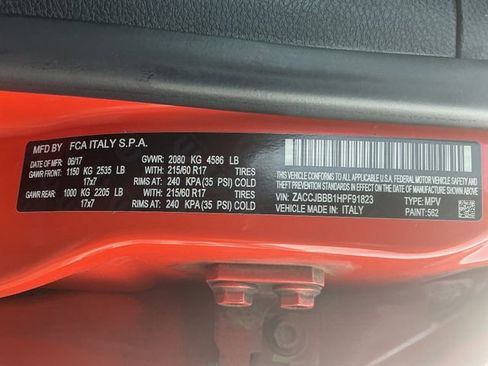 Used 2017 Jeep Renegade Latitude image 51