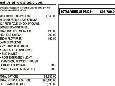 Certified 2026 GMC Sierra 2500 Denali Ultimate w/ Max Trailering Package AWD/4WD image 2