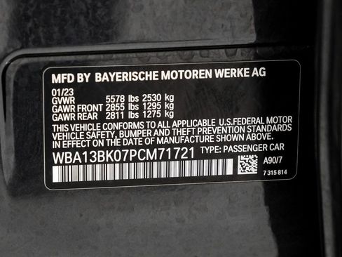 Used 2023 BMW M550i xDrive image 62