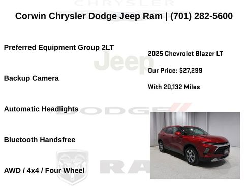 Used 2025 Chevrolet Blazer LT AWD/4WD image 6