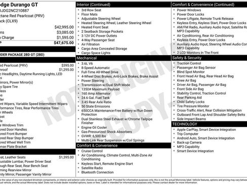 Used 2022 Dodge Durango GT image 39