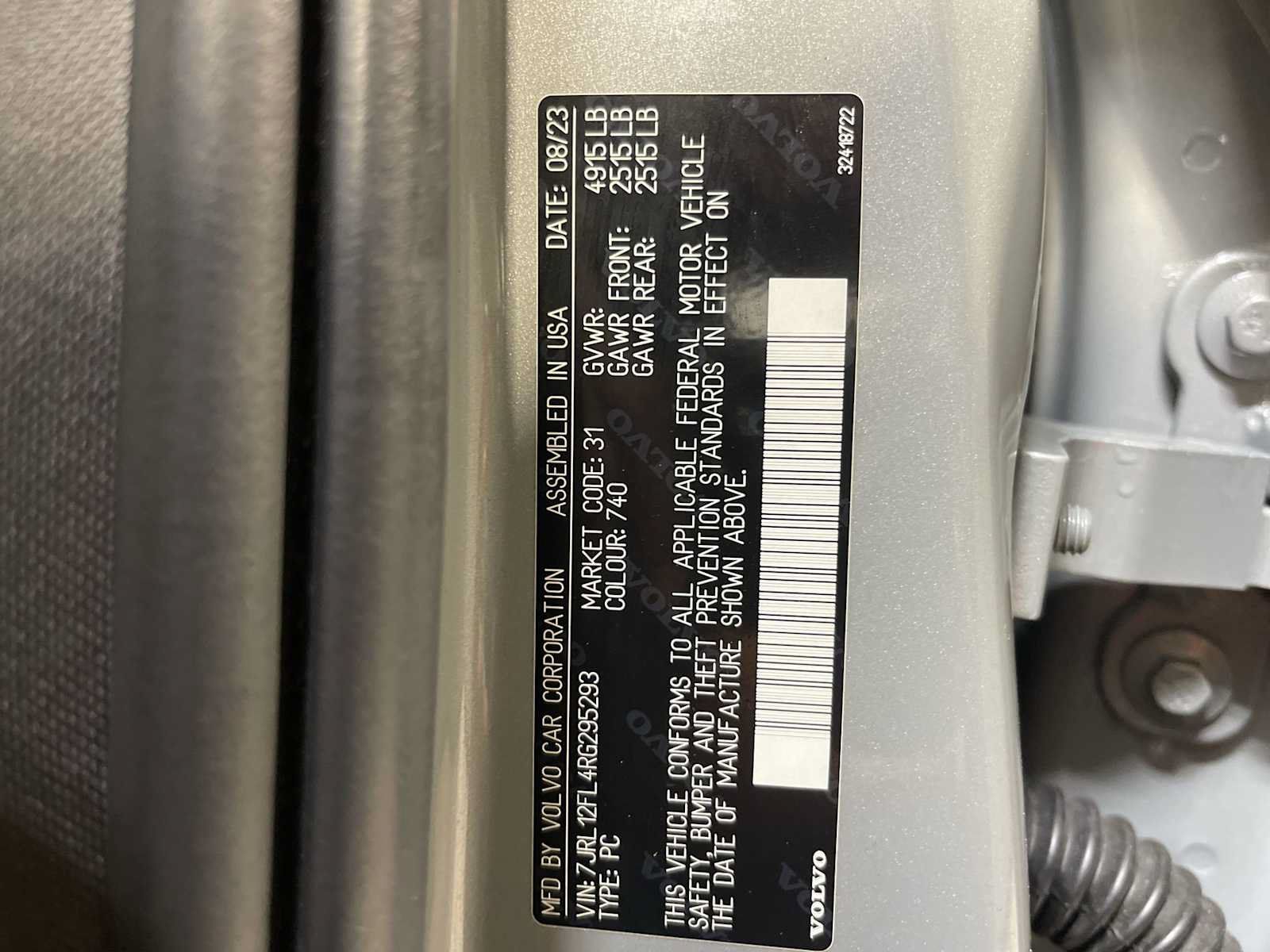 Used 2024 Volvo S60 B5 Plus FWD image 21
