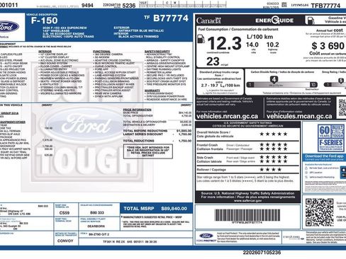 Used 2026 Ford F150 Lariat AWD/4WD image 2
