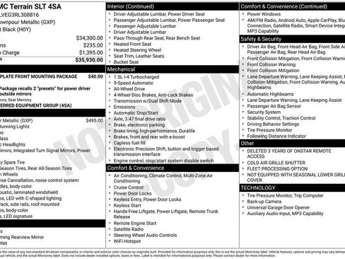 Used 2024 GMC Terrain SLT AWD/4WD image 43