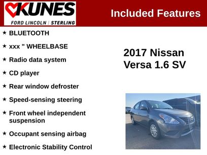 Used 2017 Nissan Versa SV