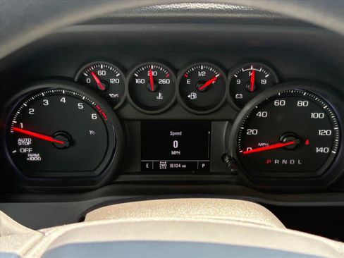 Used 2025 Chevrolet Silverado 1500 Custom w/ Turbomax Blackout Package AWD/4WD image 11