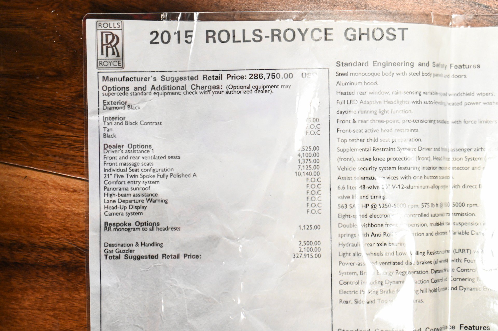 Used 2015 Rolls-Royce Ghost RWD image 5