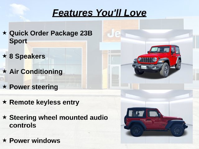 New 2026 Jeep Wrangler Sport AWD/4WD image 10
