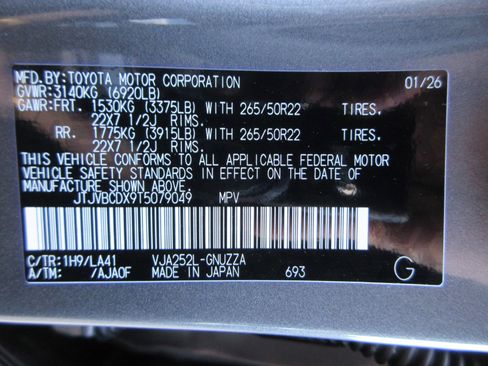 Used 2026 Lexus GX 550 w/ Accessory Package (2T) image 66