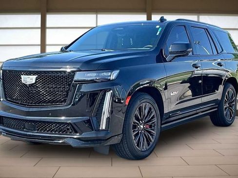 Used 2023 Cadillac Escalade V w/ LPO, ONYX Package AWD/4WD image 1