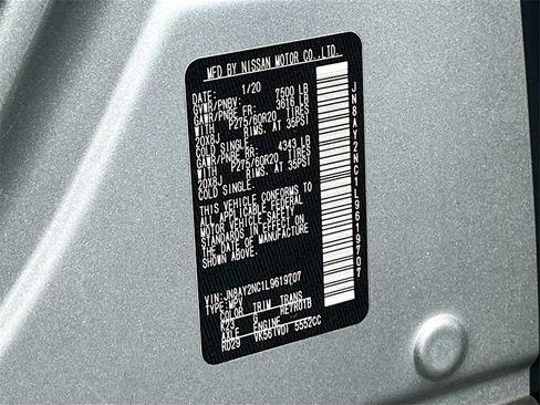 Used 2020 Nissan Armada SL w/ Premium Package image 30