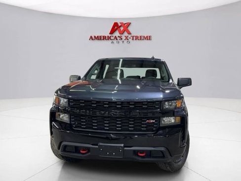 Used 2021 Chevrolet Silverado 1500 Custom Trail Boss w/ LPO, Dark Essentials Package AWD/4WD image 4