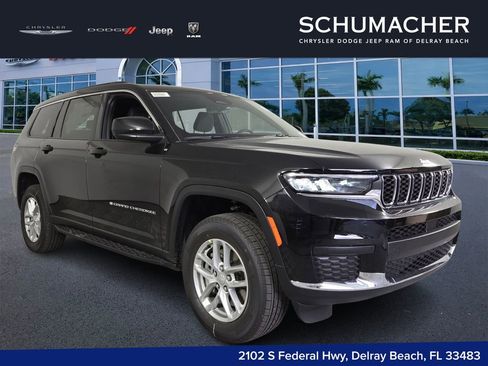 New 2025 Jeep Grand Cherokee L Laredo w/ Luxury Tech Group I RWD image 1