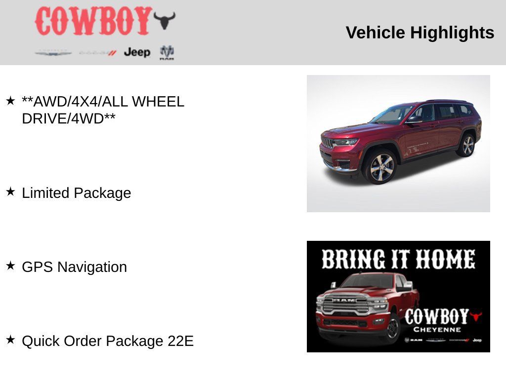 Used 2021 Jeep Grand Cherokee L Limited AWD/4WD image 5