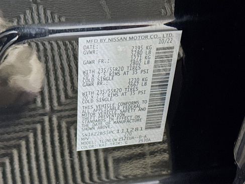 Used 2023 Nissan Murano SV w/ SV Midnight Edition Package image 31