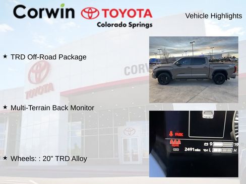 Used 2026 Toyota Tundra Limited w/ TRD Off-Road Package image 15