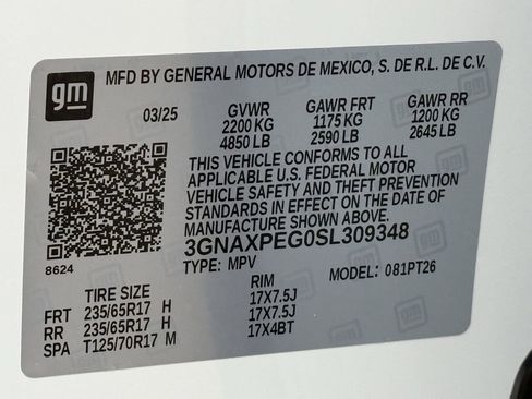 Certified 2025 Chevrolet Equinox LT image 26