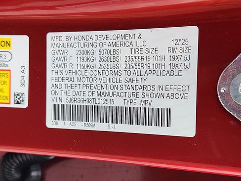 New 2026 Honda CR-V Sport Touring image 18